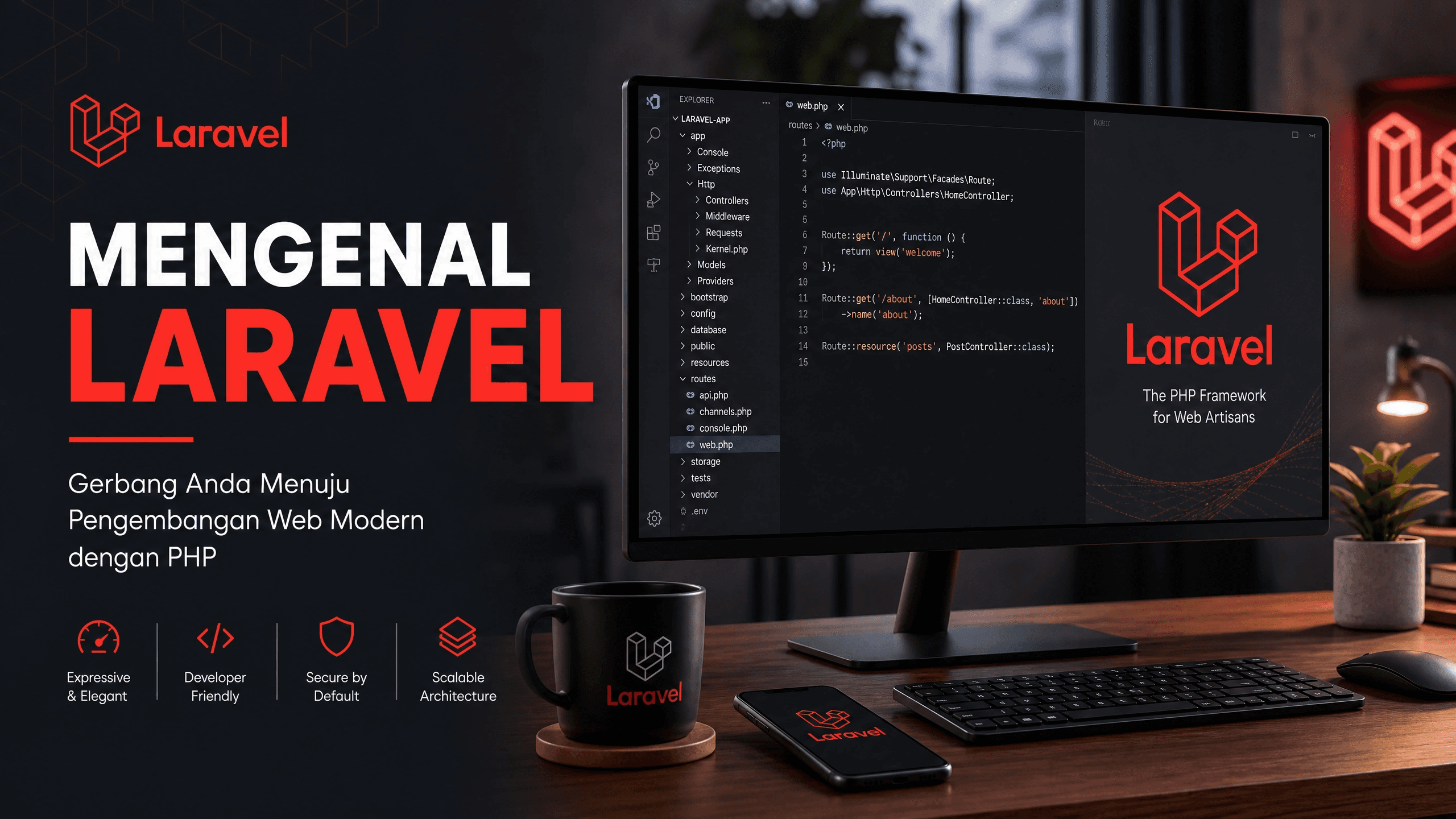 Mengenal Laravel: Gerbang Anda Menuju Pengembangan Web Modern dengan PHP